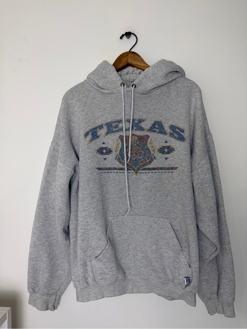 Vintage Texas Graphic Pullover Hoodie Sweatshirt